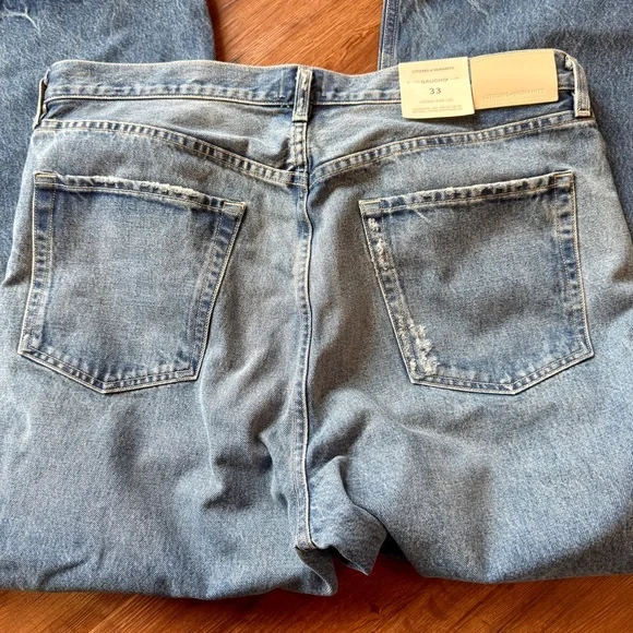 CITIZENS OF HUMANITY Gaucho Vintage Wide Leg In Oasis - Picture 9 of 14